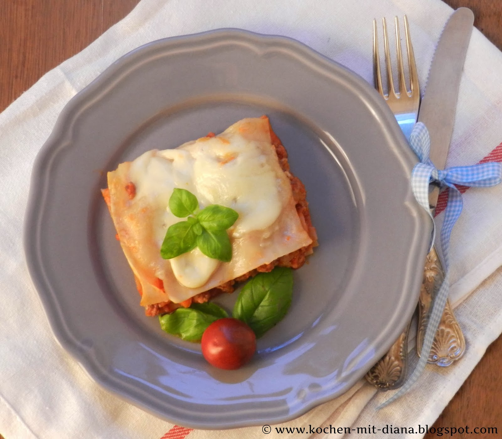 Klassische Lasagne - Kochen mit Diana