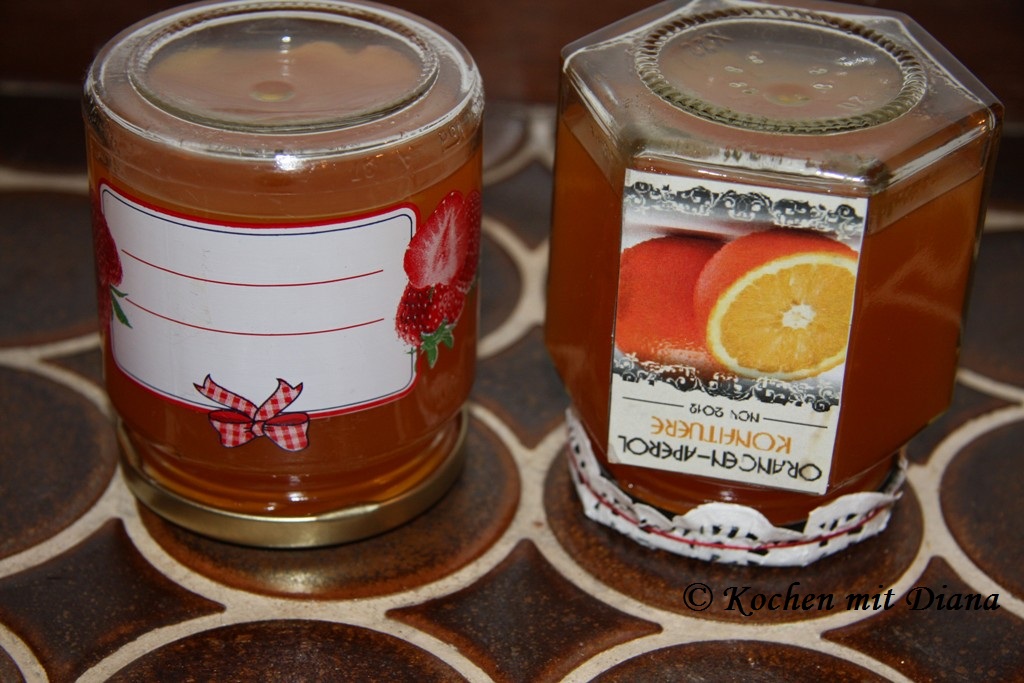 Orangen-Aperol-Marmelade
