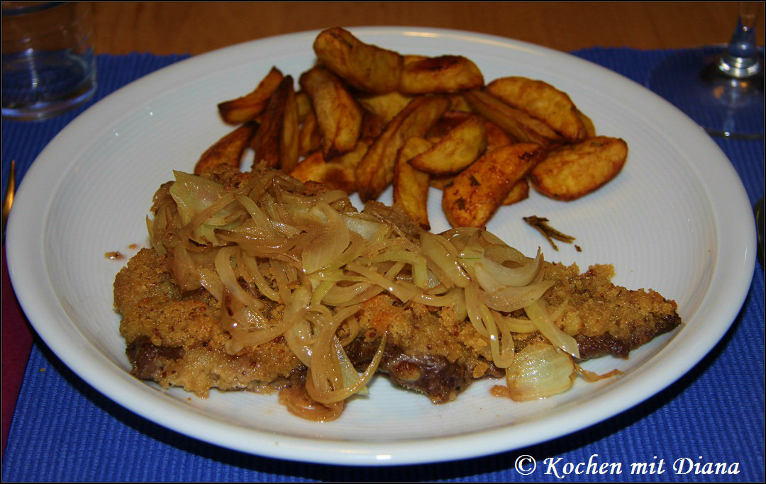 Gratinierter Zwiebelrostbraten