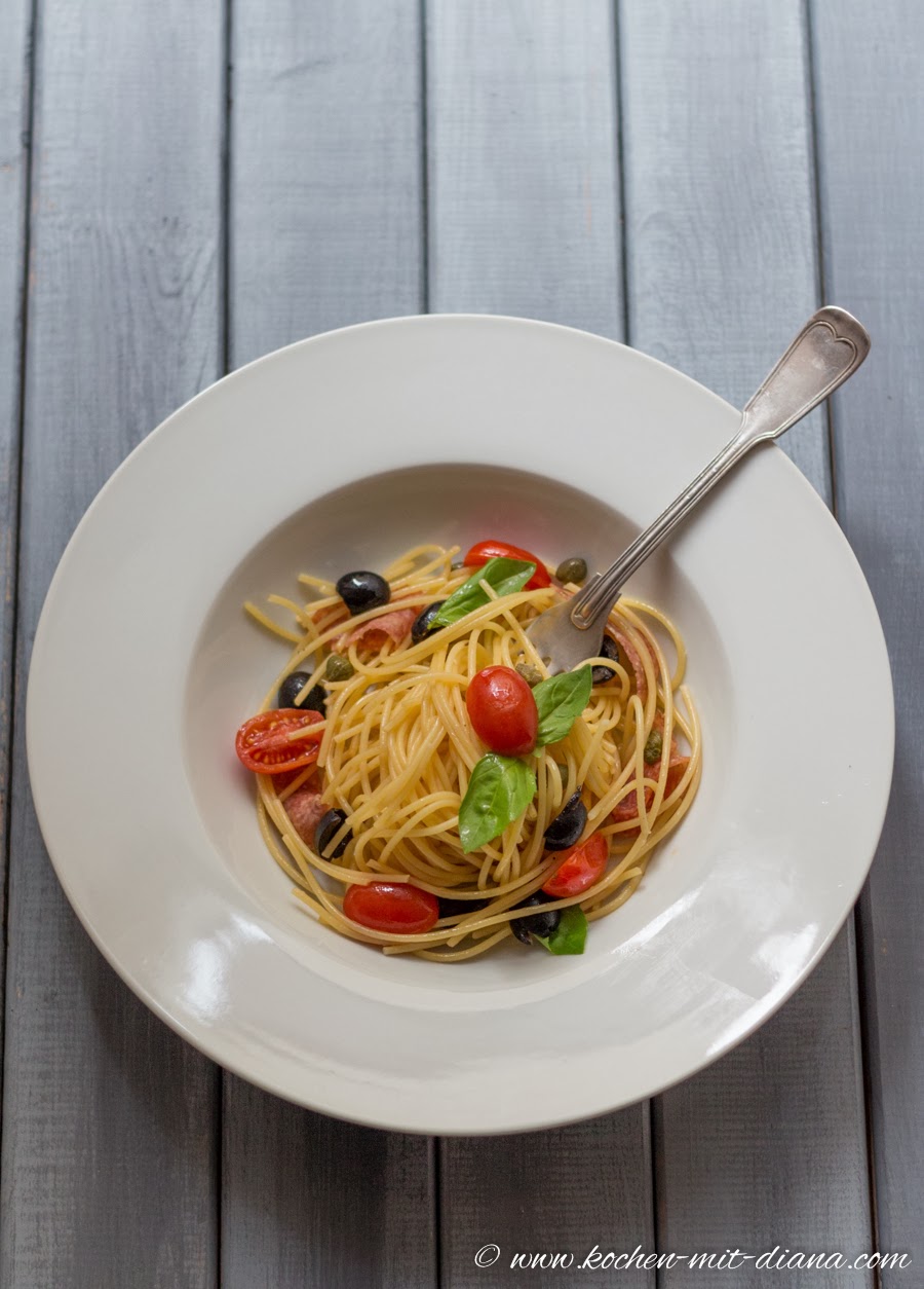 Pasta mit Kirschtomaten