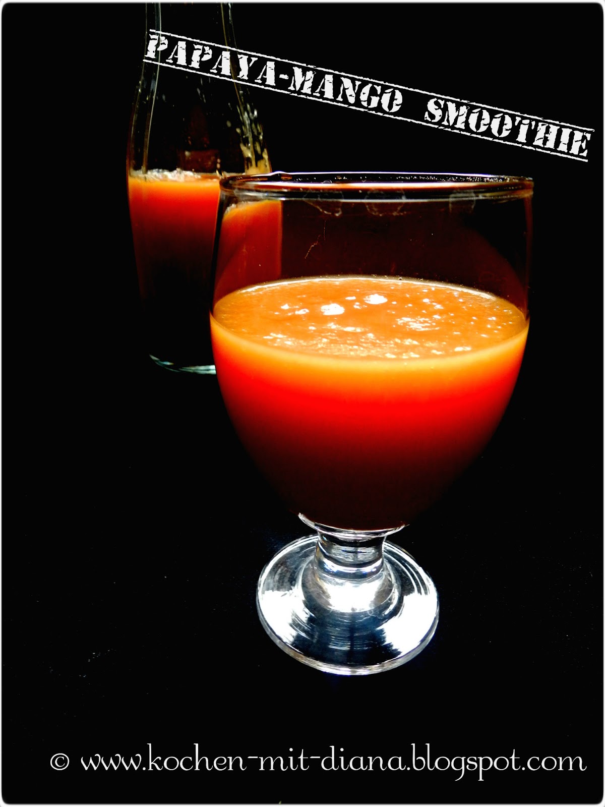 Papaya-Mango-Smoothie