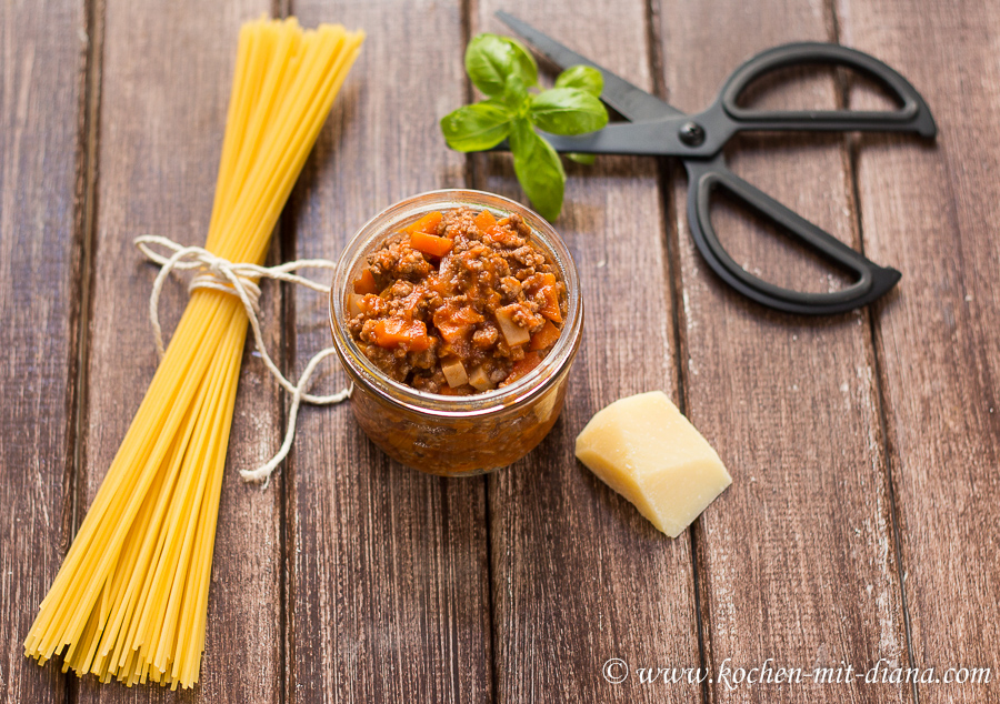 Zutaten Spaghetti al Ragù