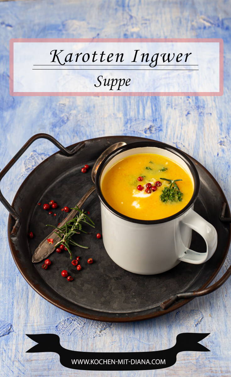 Karotten-Ingwer-Suppe