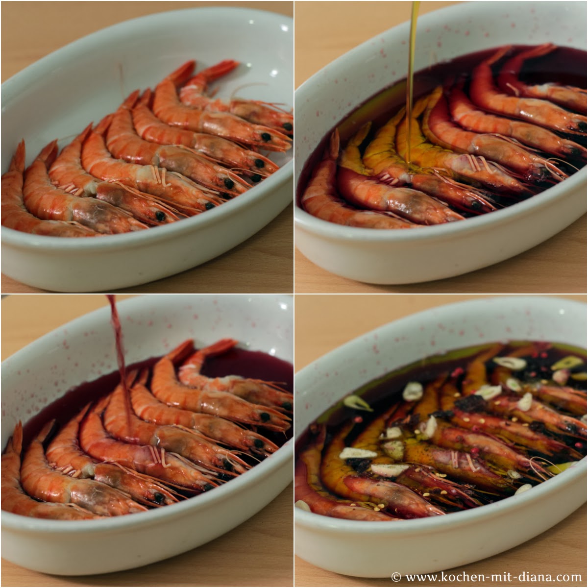 Gambas-mit-Rotwein-und-Olivenoel-marinieren