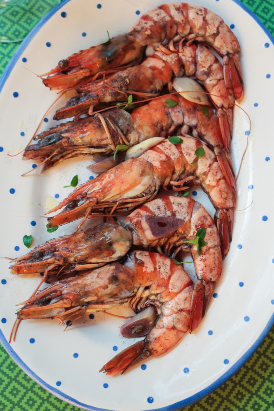 Marinierte Gambas