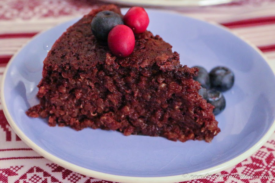 Quinoa-Schokoladen Torte