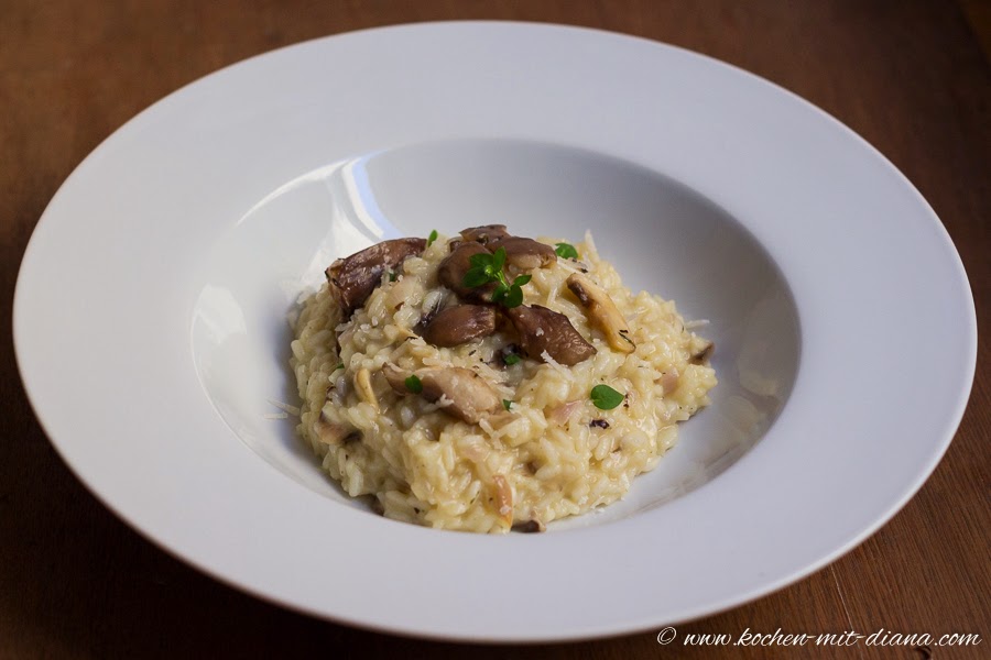 Risotto mit Pilzen