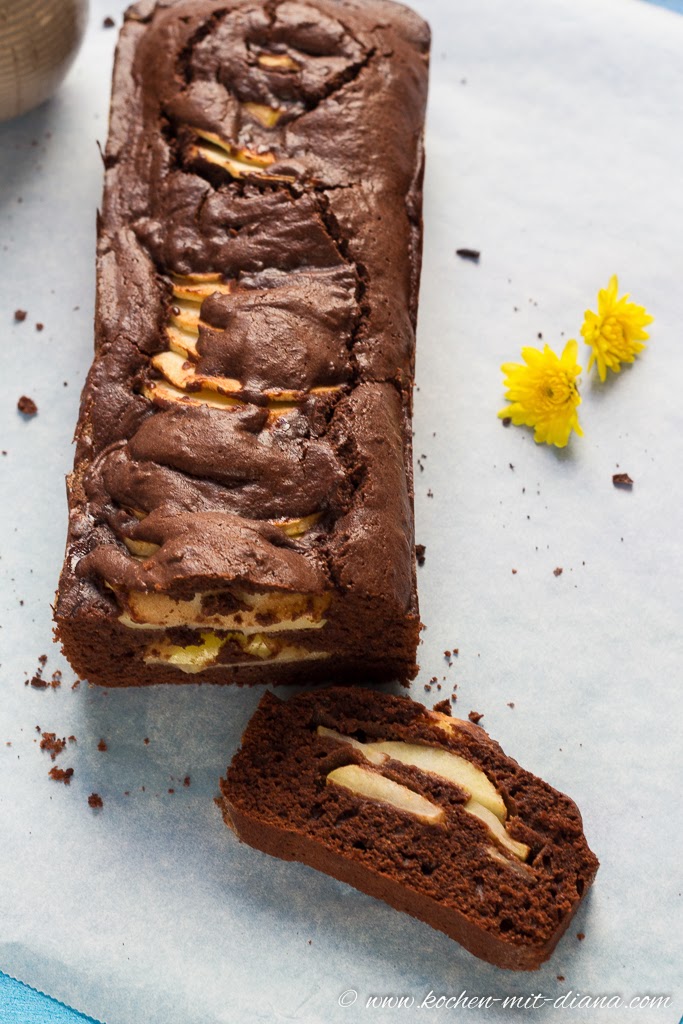 Schoko-Apfel Kuchen