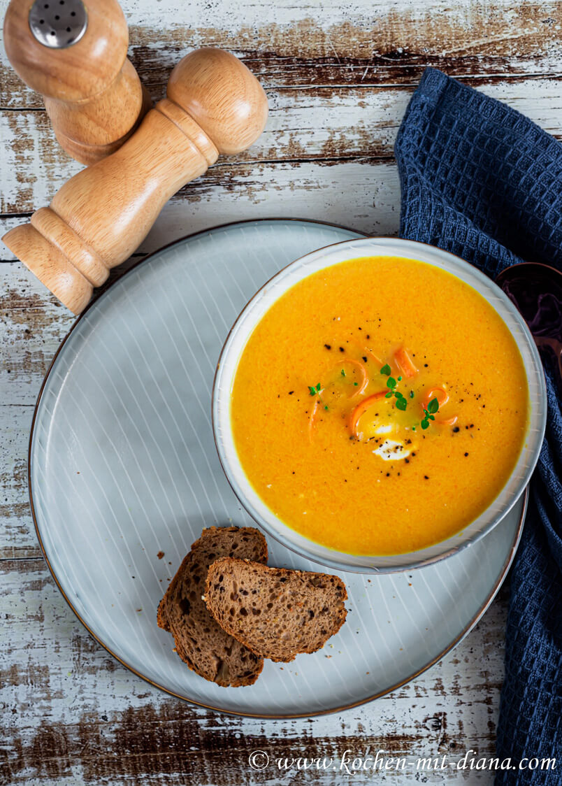 Karotten-Orangen-Suppe