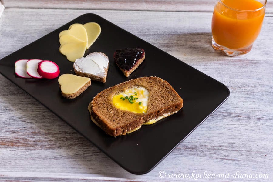 Herzen zum Frühstück