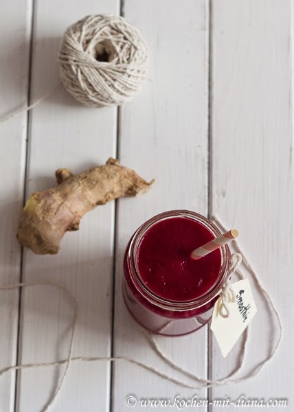 Rote Beete-Apfel-Smoothie