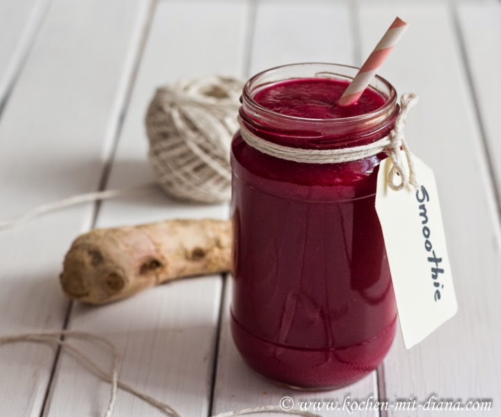 Rote Beete-Apfel-Smoothie