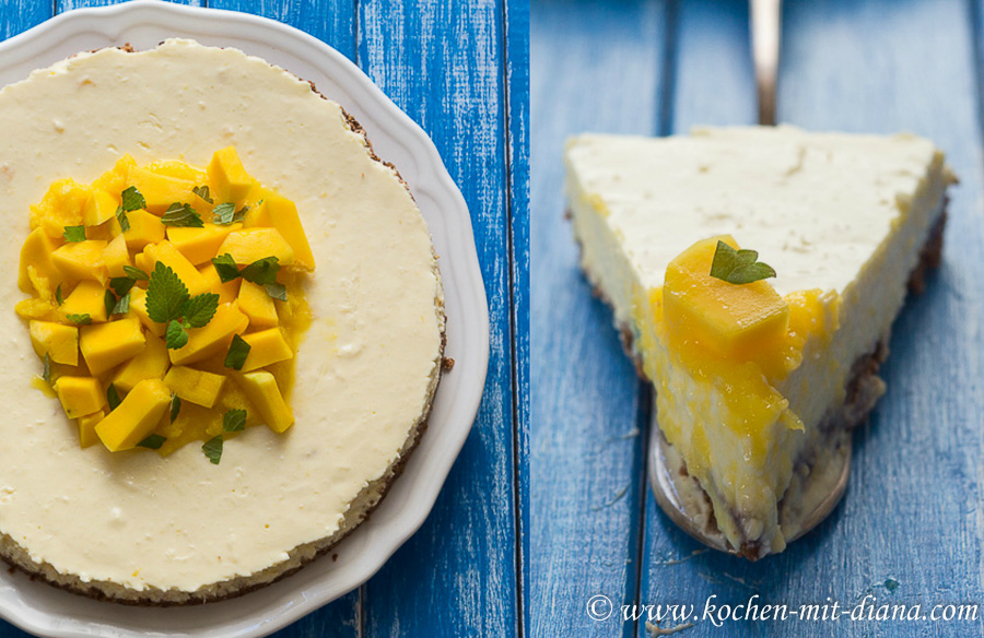 Mango Joghurt Cheesecake