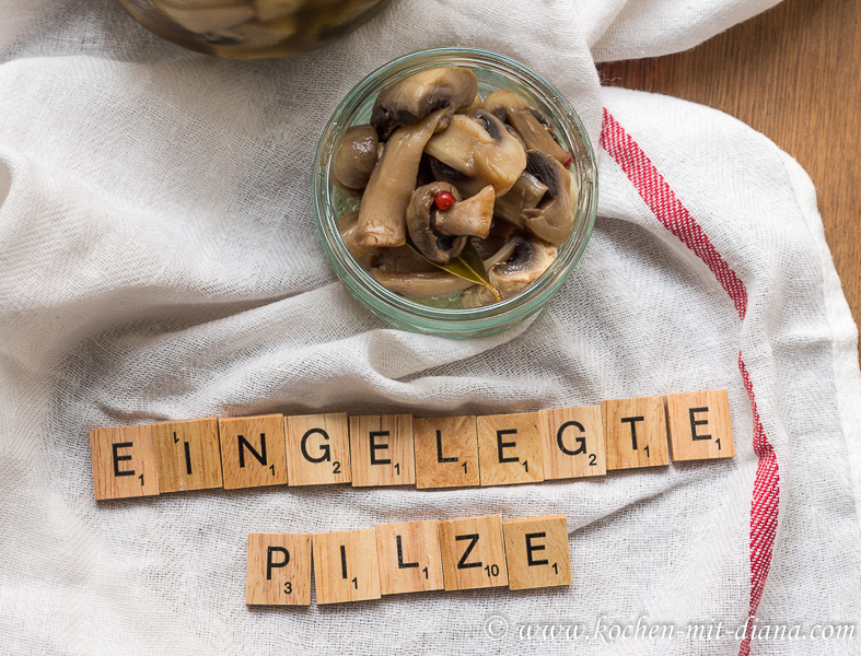 Eingelegte Pilze