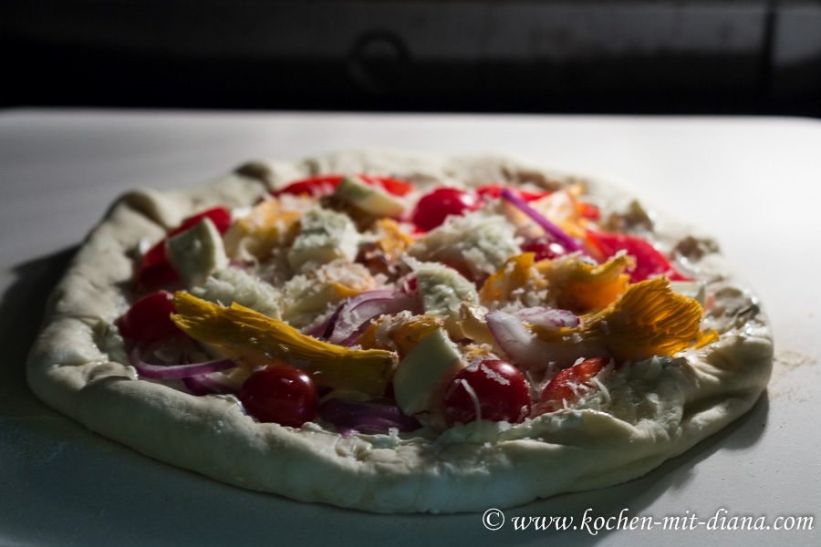 Pizza-auf-Pizzastein-backen