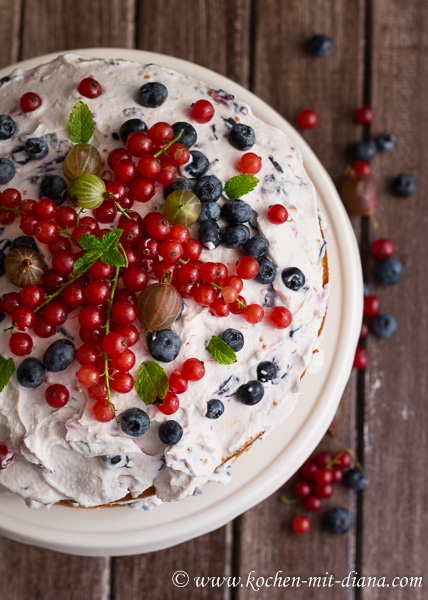 Beeren Torte