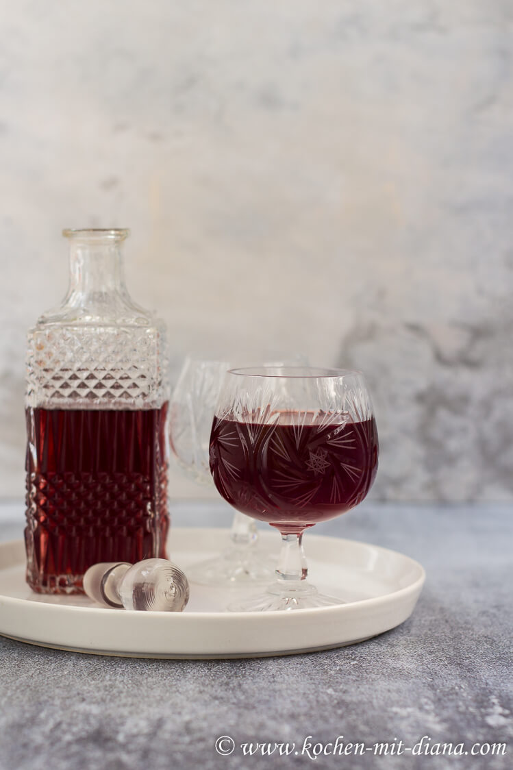 Sour cherry liqueur