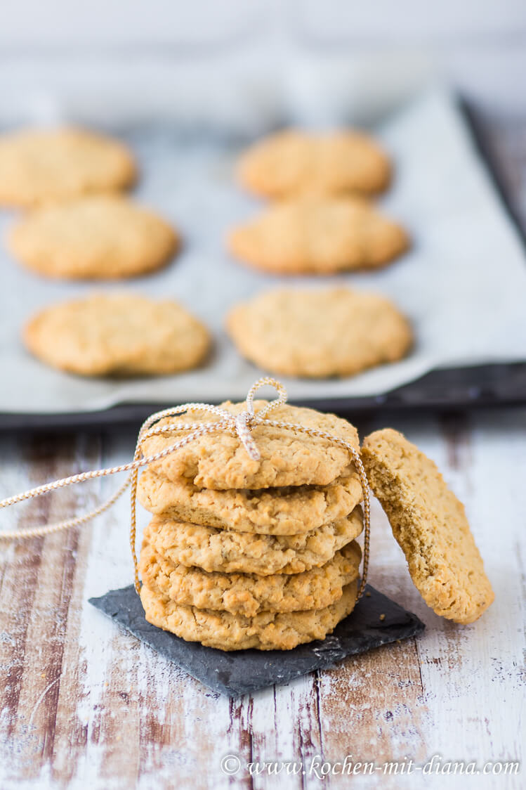 Erdnussbutter-Cookies - Kochen mit Diana