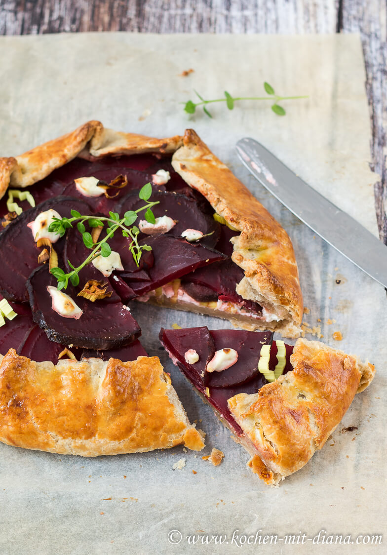 Rote Bete Galette