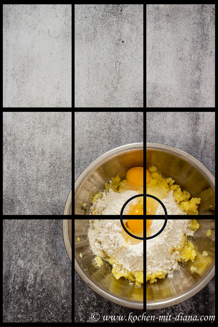 Bildgestaltung - Drittel Regel