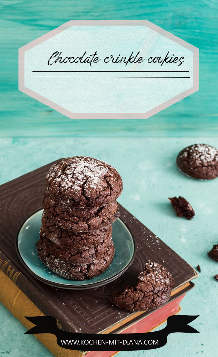 Dani’s chocolate crinkle cookies