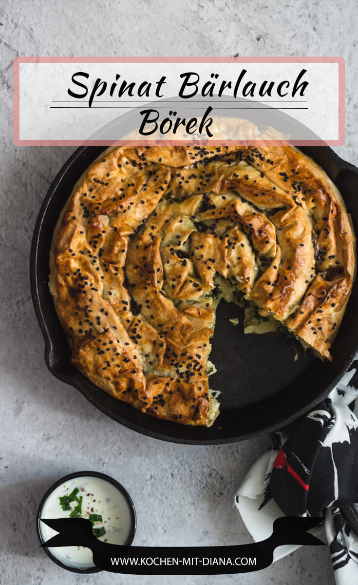 Spinat-Bärlauch-Börek