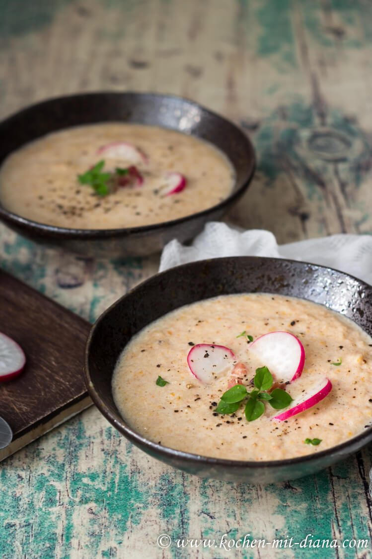 Tiroler Radieschen Suppe - Kochen mit Diana