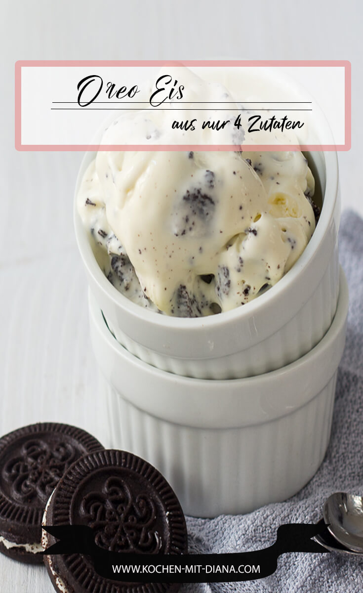 Oreo Eis - Kochen mit Diana