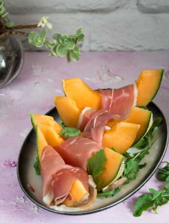 Melonen-Prosciutto-Salat