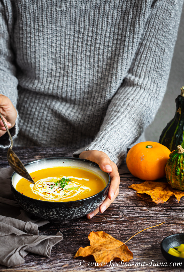 kürbis-mango-suppe