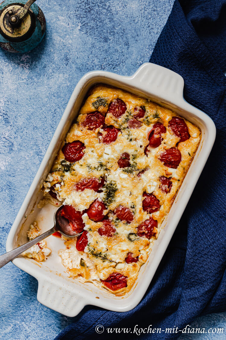 Tomaten Clafoutis